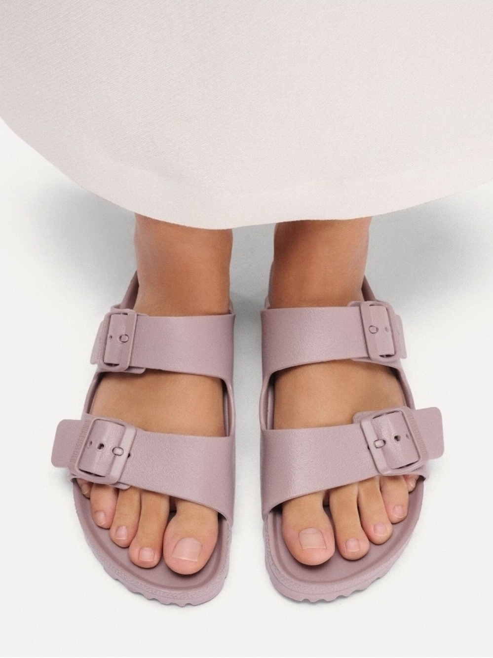 Birkenstock Two-Buckle Slide Sandals Arizona EVA Size 41  Box